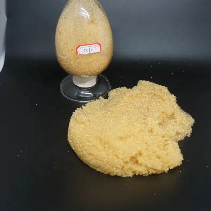 Expreture 001x7 Water Treatment Applications Custom Gel Strong Acid Styrene Cation Ion Exchange Resin For RO water pre-treatment
