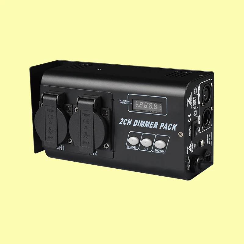 NEBULA 2 Channel Digital DMX Controller LED Light Switch Box Dimmer Pack