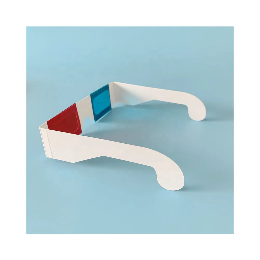 Secret Red Decoder Glasses Paper  Glasses  Red Red Filters Lens