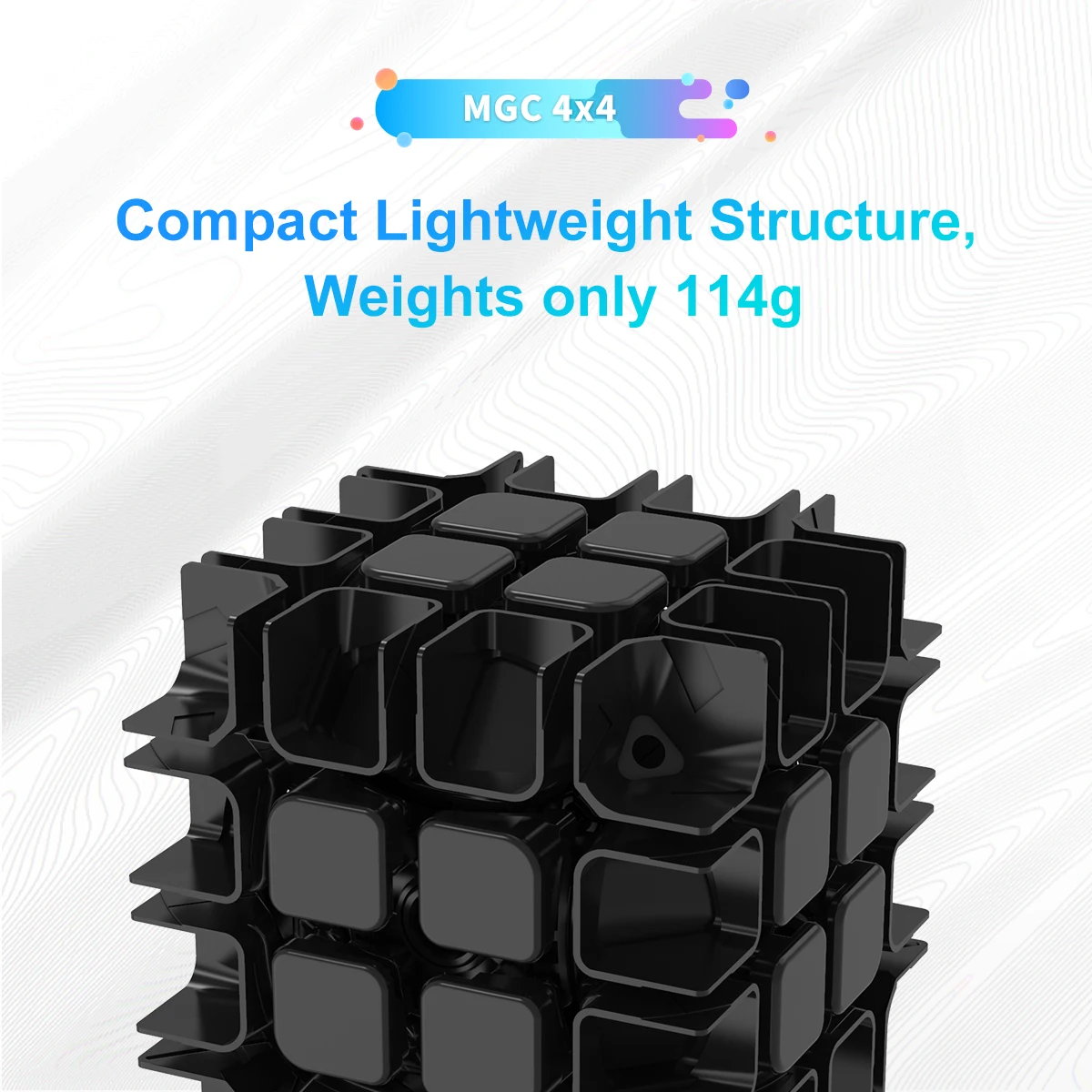 YJ  Yongjun MGC 4x4 Cube Educational Toys Speed Magnetic Magic Cube For Competitions