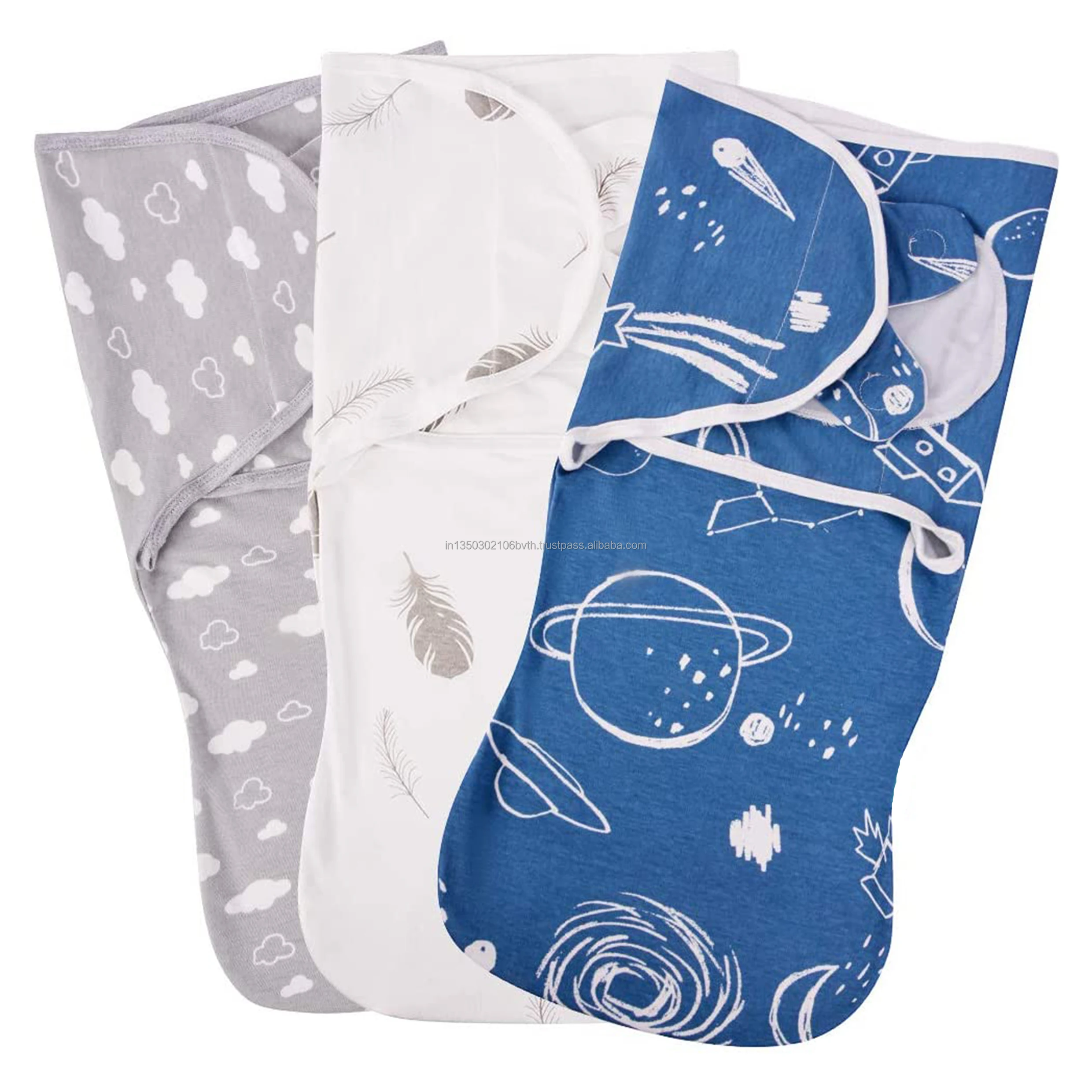 
Organic cotton muslin baby swaddle wrap available all color and design 