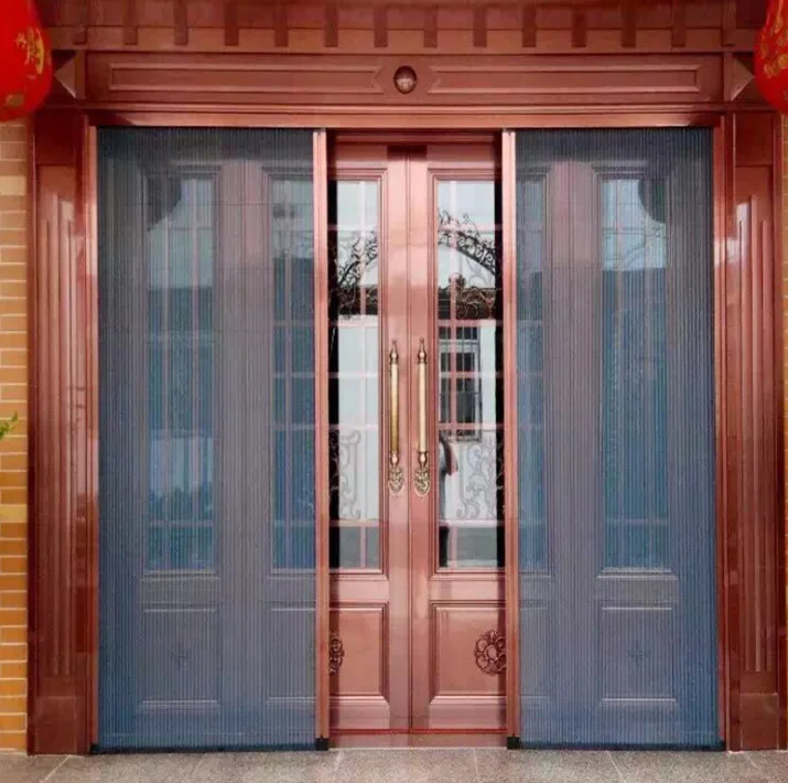 Алюминиевое раздвижное окно с защитной рамкой