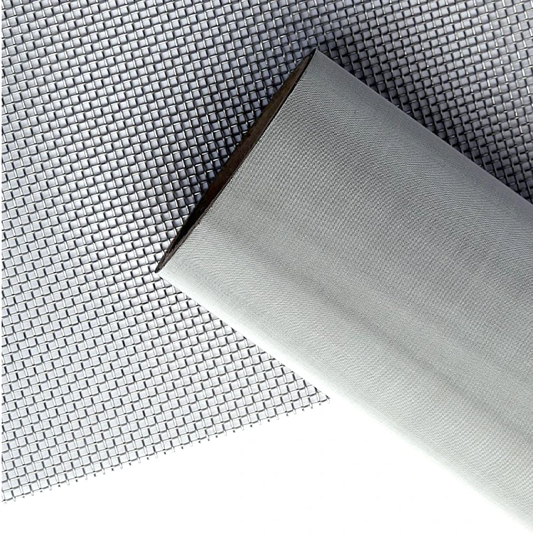 2-3500 Mesh SS304/316 Stainless Steel Metal Filter Woven Wire Mesh