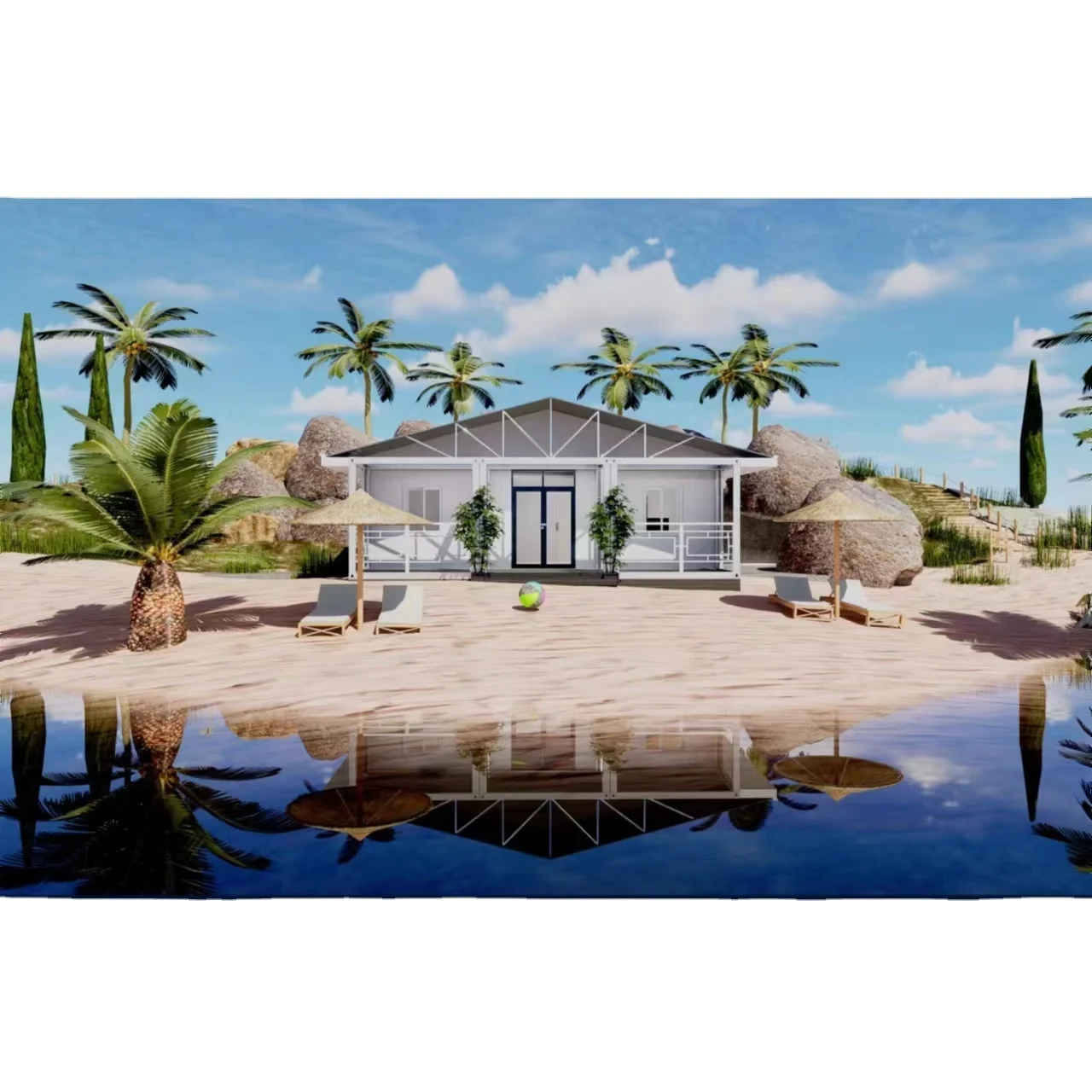 mobile ready made steel design modular china portable flat pack luxury living capsule house