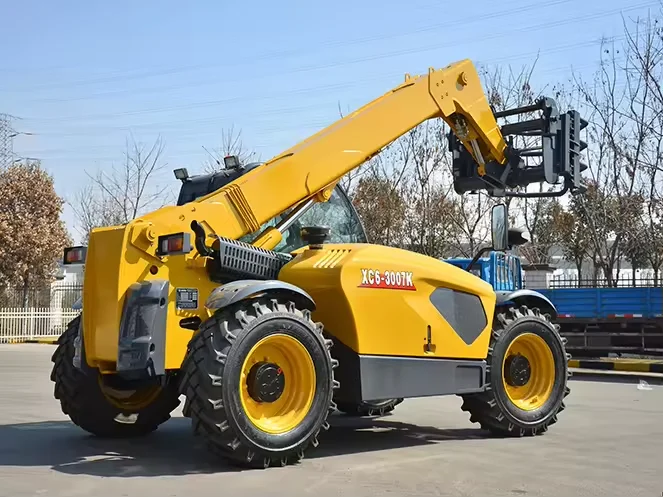 Telescopic Forklift Diesel Weichai 103kw Motor 3 ton 4 ton Chinese Compact boom handler mini telehandler