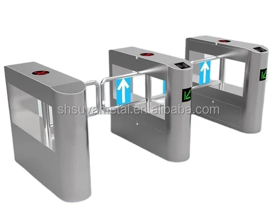 Pedestrian Anti-tailgate Handicap Swing Barrier Gate with access control for Wheelchair