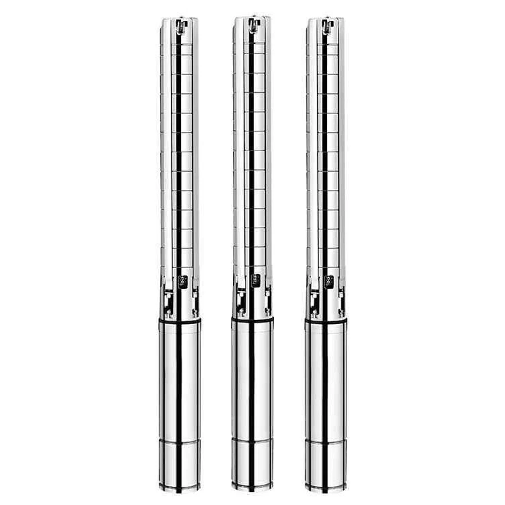6TS30-8 6SJ30-8 6SP30-8 6QJ30-8 6-inch 30T 8-stage Multistage Stainless Steel Submersible Centrifugal Bore Deep Well Pump OEM