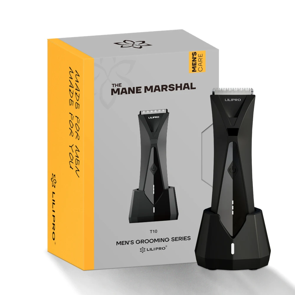 LILIPRO T10 Waterproof IPX7 Groin Body Grooming Trimmer For Men Intimate Shaver Man Shaving Machine Cutting Beard Trimmer