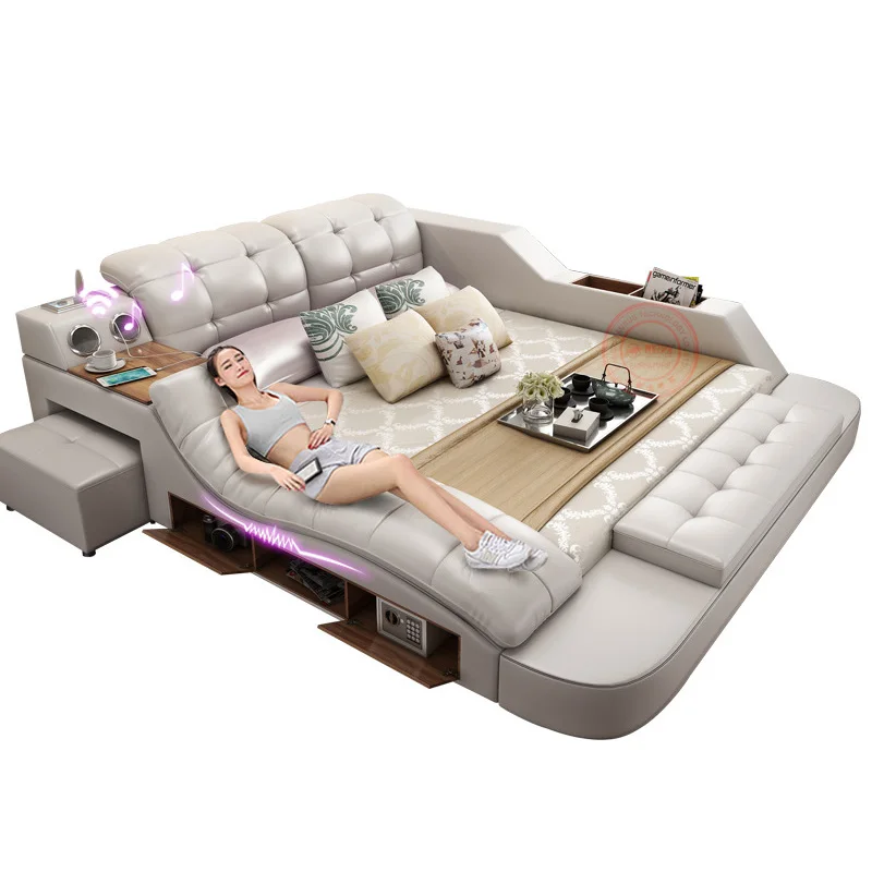 JNZ new design modern furniture classic design wooden bed