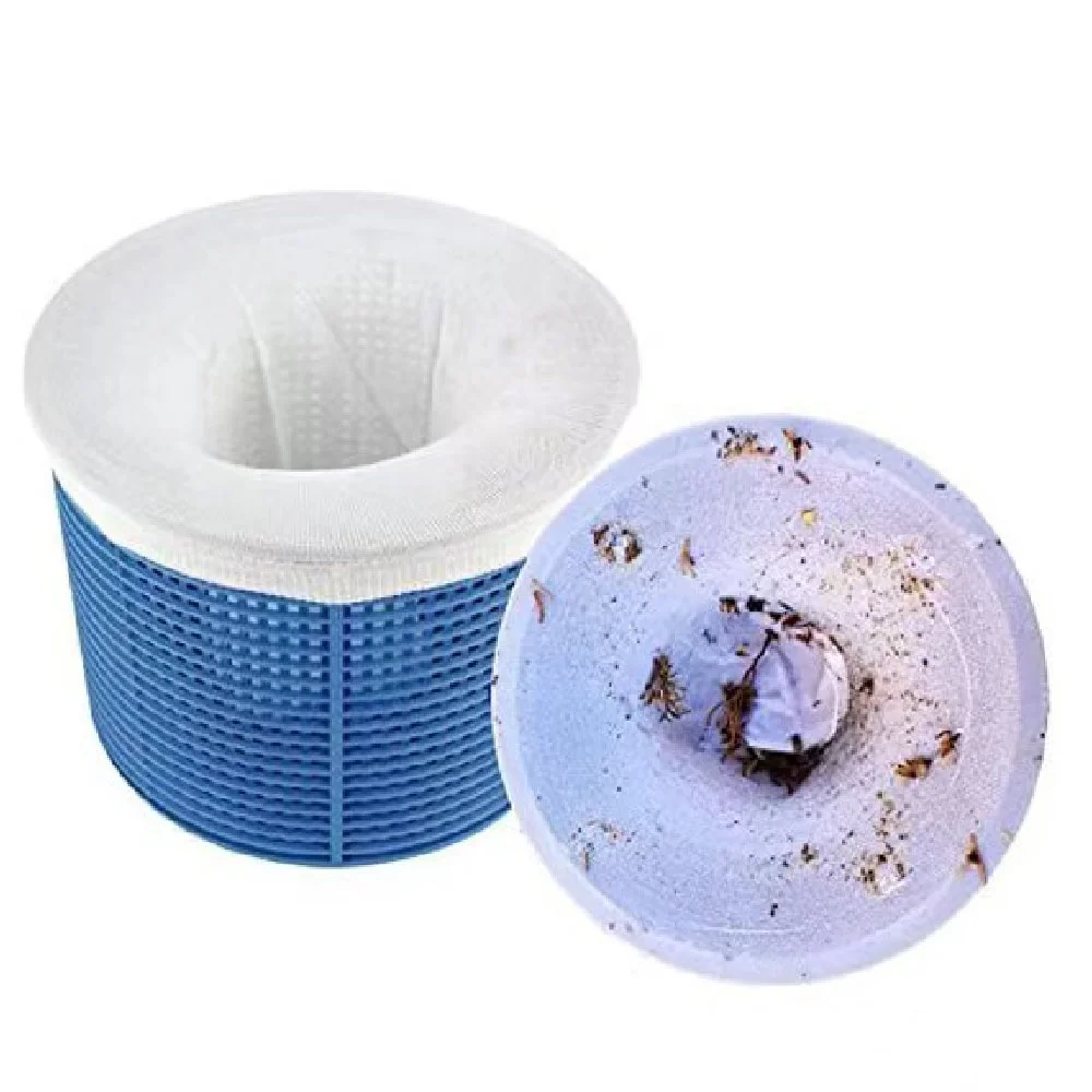 Swimming Pool Skimmer Socks Fine Mesh Pool Filter Socks fit for Spa Pre-Filter Savers Baskets and Skimmers