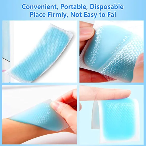 2023 Best Selling Baby Adult Fever Cooling Pads Plaster Fast Antipyretic Fever Reducing Gel medical Patch