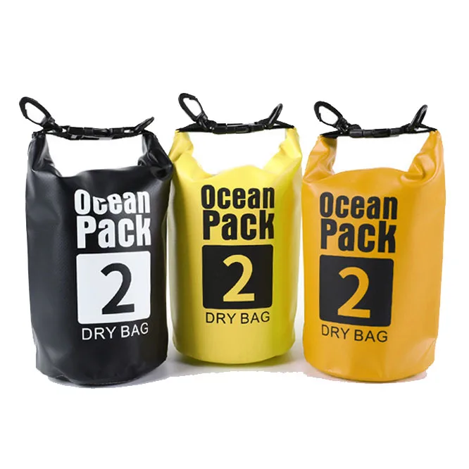 Outdoor 2L 3L 5L 10L 15L 20L 30L Boating Floating Hiking Kayak Ocean Pack beach Waterproof dry Bag Backpack