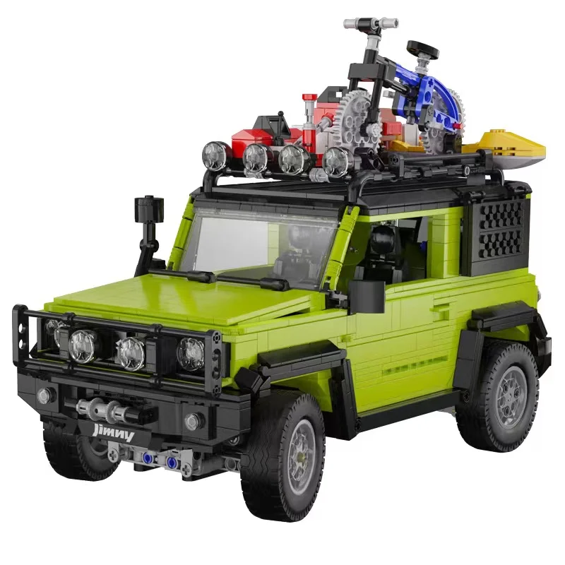 CADA C62001W Suzuki  jimny sierra DIY toy education toy  building block toys  Radio Remote Control Vehicle Bricks Model APP
