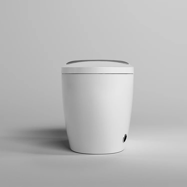 Sanitary Ware Fashion Design Display Screen Multiple Intelligent Cleanse Modes Instant Heating Seat Smart Toilet