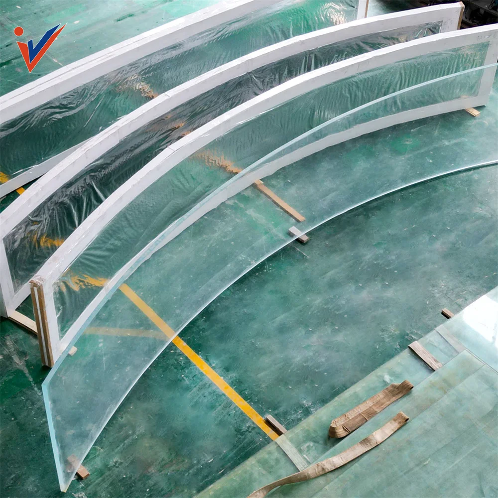 Luxury 8 to 12 person Transparent swimming pool with Clear Acrylic Wall/Acrylic Floor/Acrylic Window Curved Round Pools
