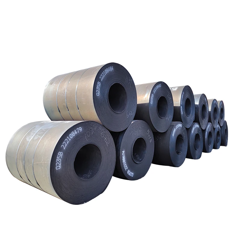 Hot Rolled Q235 Q355 Q420 Q390 Ss400 S235jr S355jr A36 ST37 4mm 6mm 8mm 12mm 16mm Black Surface carbon steel coil Roll