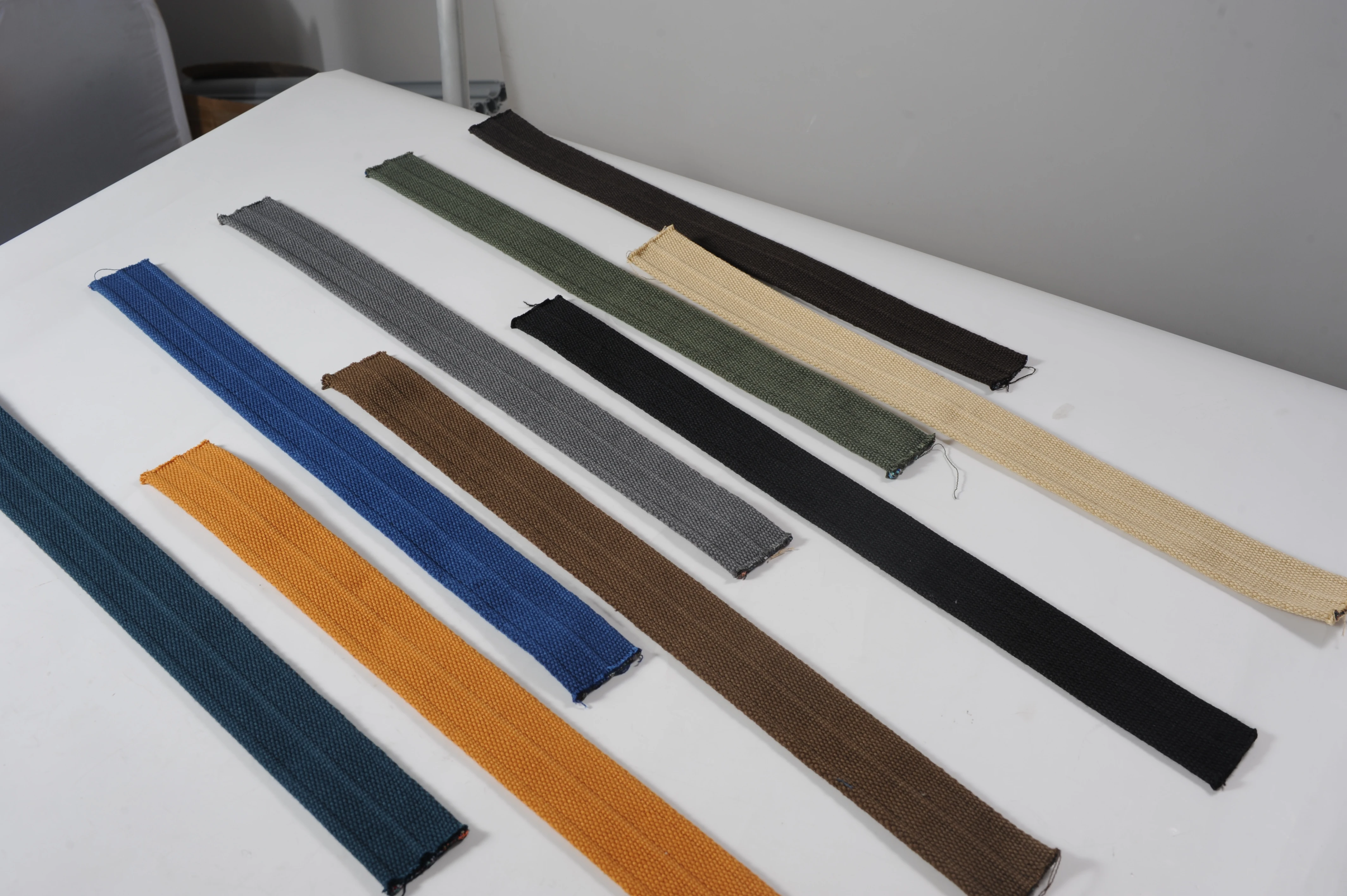 Thickened  Polyester-Cotton Webbing  Multi-Purpose Webbing for Bag & Strap & Canvas Belt & Polyester-Cotton Webbing Accessories