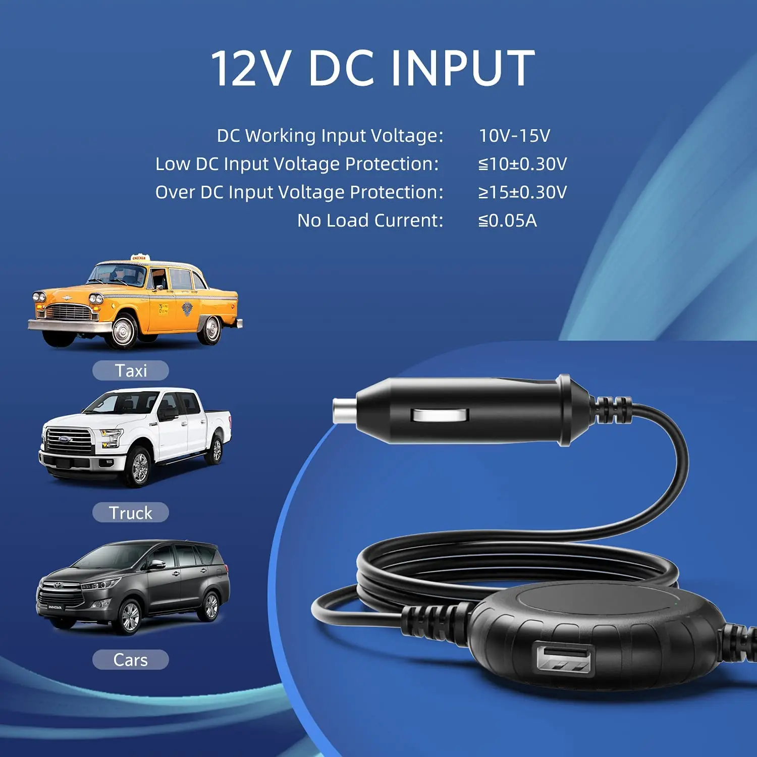 Universal 100W DC Car Charger Power Adapter FOR Dell Hp Toshiba Sony and Acer Laptop Notebook Computer