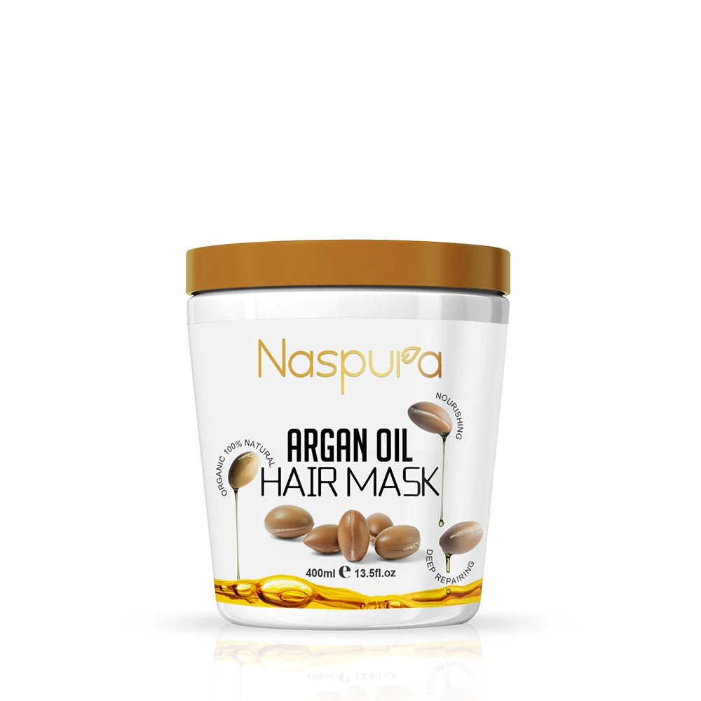 Argan Oil  Provide Nutrient Nourishing Damaged Hair Enhancing Shiny Private Label Hair Mask