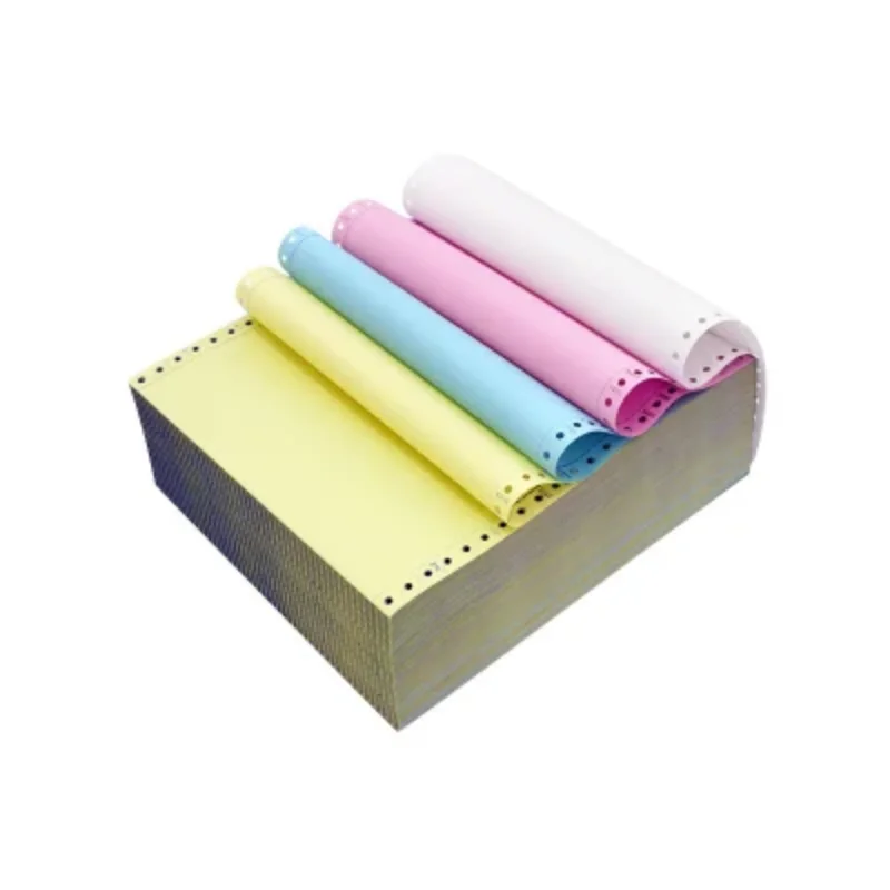 Stock Available POS printer Self-copy Paper 48gsm 75*75 ncr carbonless paper rolls