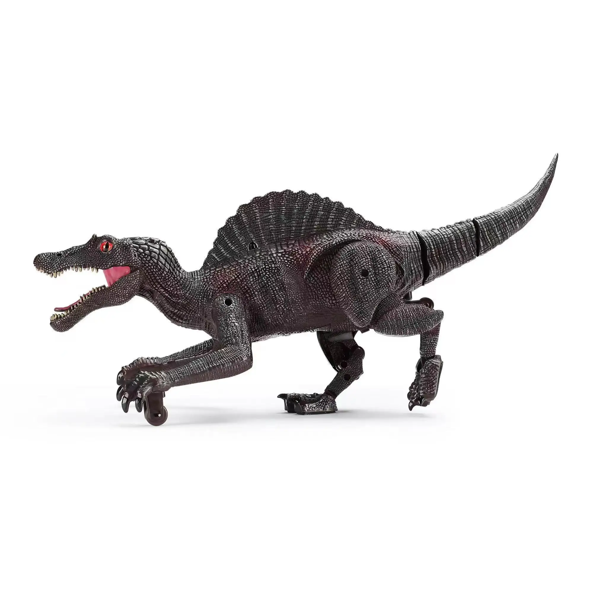 Walking Robot Dinosaur w/ Roaring Sounds 2.4Ghz Simulation Electronic Remote Control Dinosaur Toys for Kids Christmas Gift