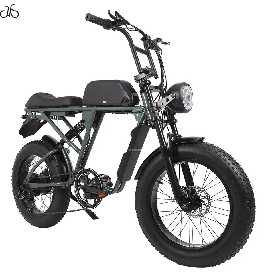 Zhenfeng super Cheap Fat Tire Mountain Dirt Full Suspension Electric Bike 73 bafang rear  hub motor