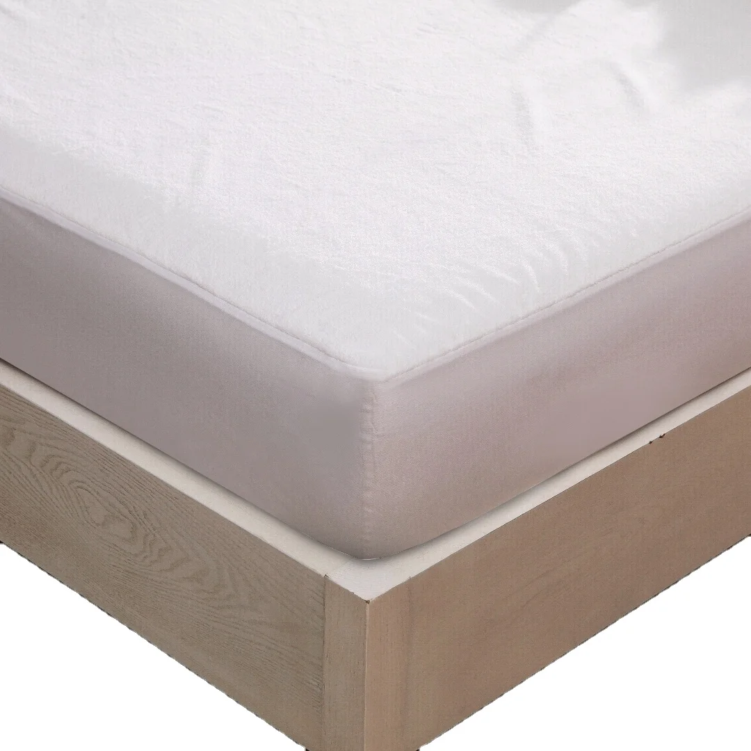 Waterproof Mattresses Coral Fleece Mattress Bedroom Furniture Anti Bed Bug Bedding King Size Mattress Protector Bed Covers