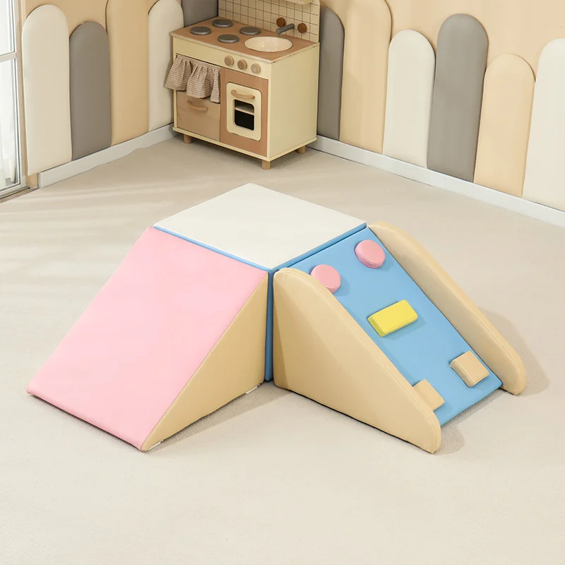 New Style Kids Soft Play Equipment Indoor Playground Soft Play Set Safe Soft Slide Climber