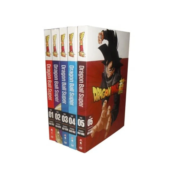 Бесплатная доставка DDP купить новый Китай Производитель DDD наборы фильмов телешоу диск Dragon Ball супер 1-5 10DVD