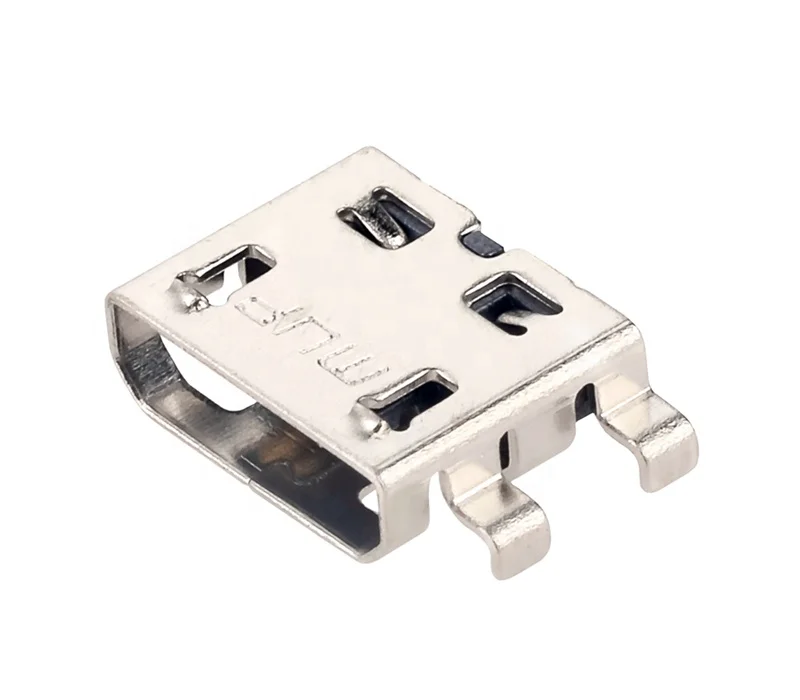 MUP 5pin female micro usb sokcet dip smt type usb terminal connector for mobile phone earphone hot sale in India Israel Turkey