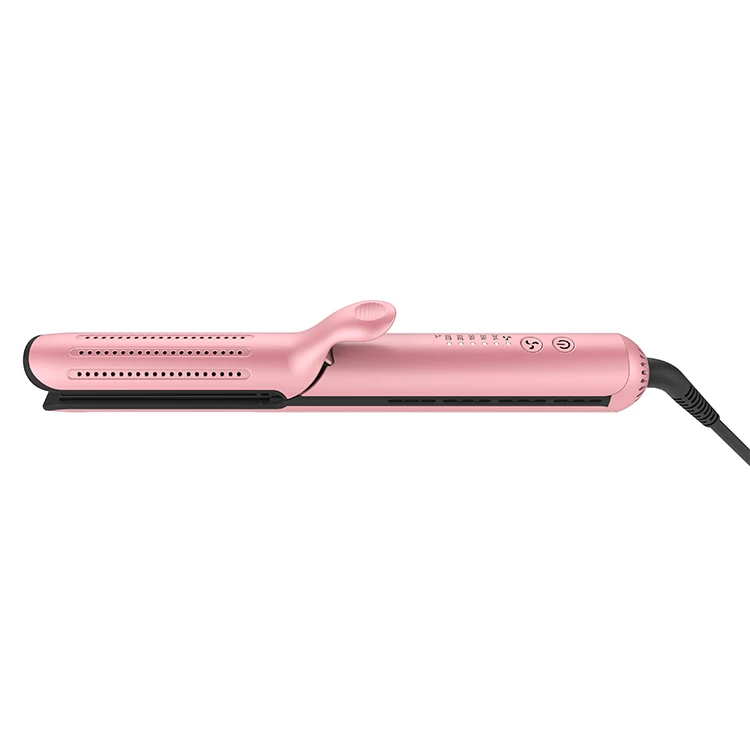 original 360 degree Airflow Styler | 2 in 1 Curling Wand  Flat Iron Hair Straightener Professional Hair Curler with Cool Air Ven