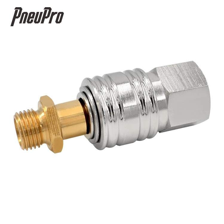 041-2002-00 (G 1/4) Brass fitting 14 compression female quick release air coupling