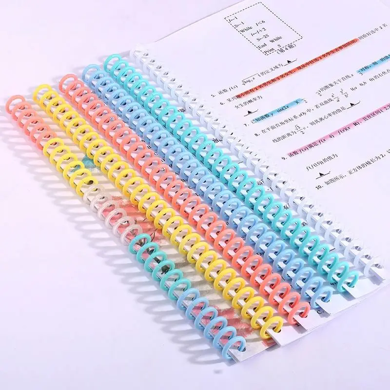 Loose Leaf Ring Factory Direct Sale Flexible Plastic Binding Ring 7849