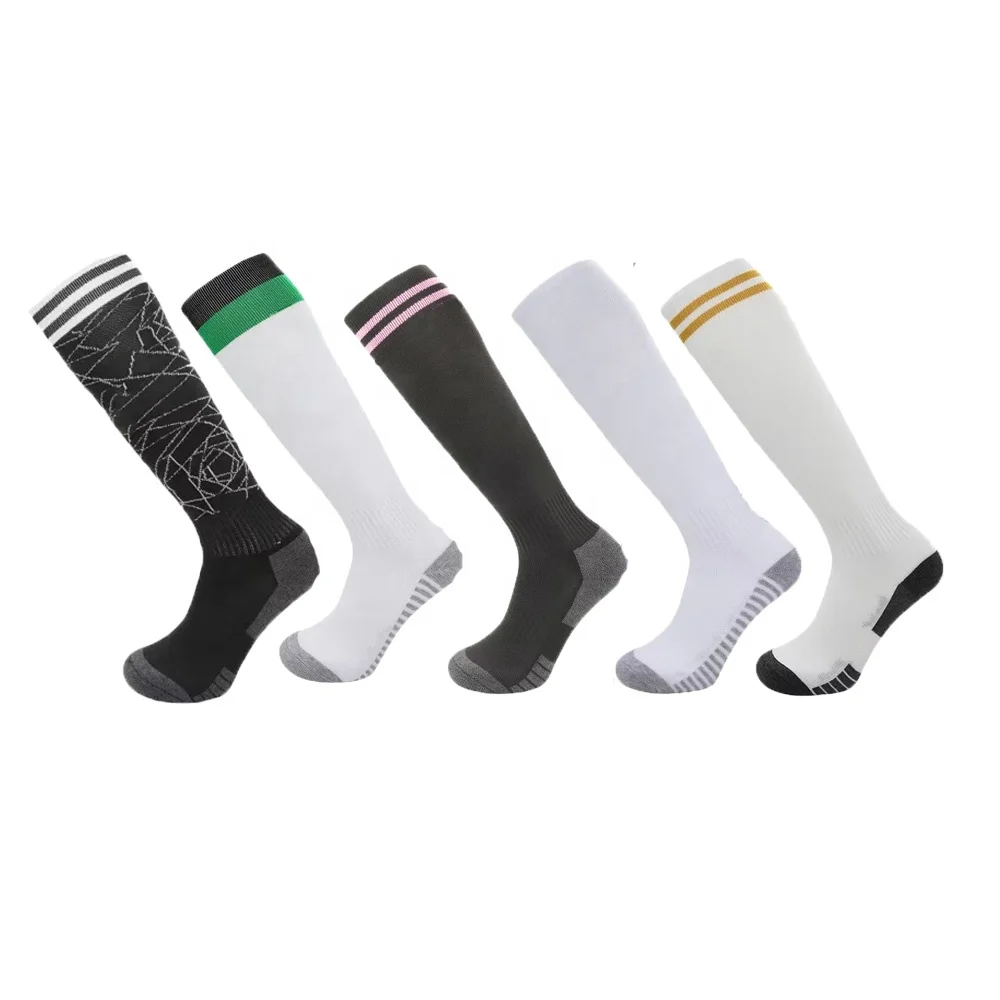 Wholesale Unisex Nylon Soccer Socks Quick Dry Sports Soccer Training Socks