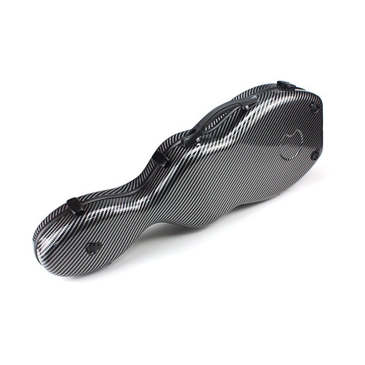 Factory Manufacture Various 4/4 Leather Handle Strong Straps Export 100% Hard Violin Case for Violin