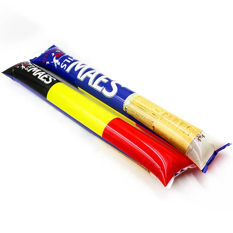 
Promotional High Quality Silk Printing Customized Noise Maker Inflatable PE Thunder Stick 