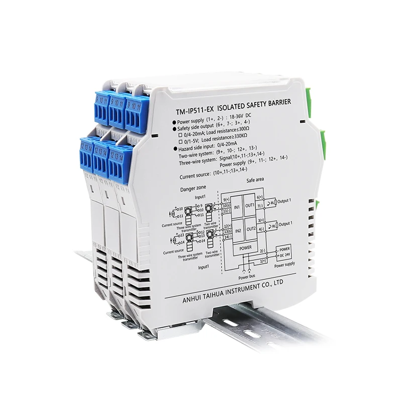 Изолятор для защиты от взрыва, 4-20 мА, 1-5 В 0-10 В