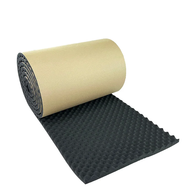 Customizing acoustic insulation foam roll fire retardant used in the roof  and trunk