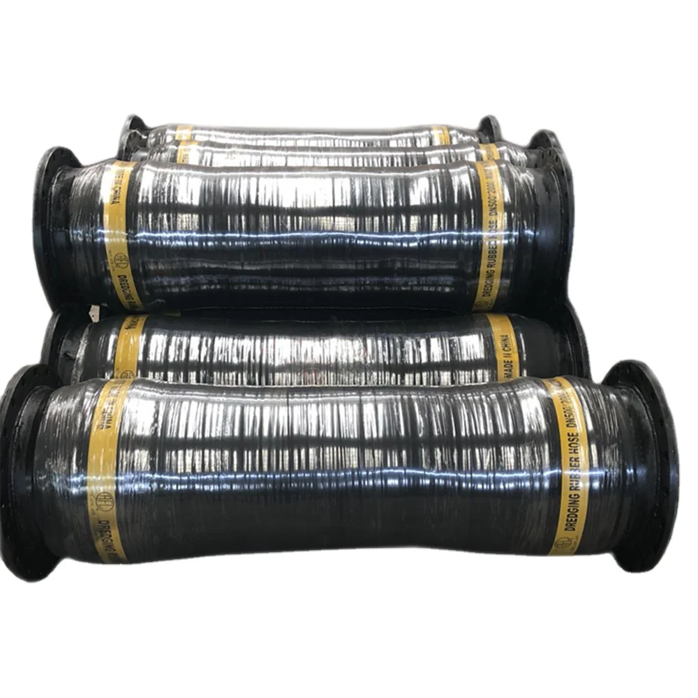Dredging rubber hose Flexible Mud suction dredging hoses Wear resistance large diameter