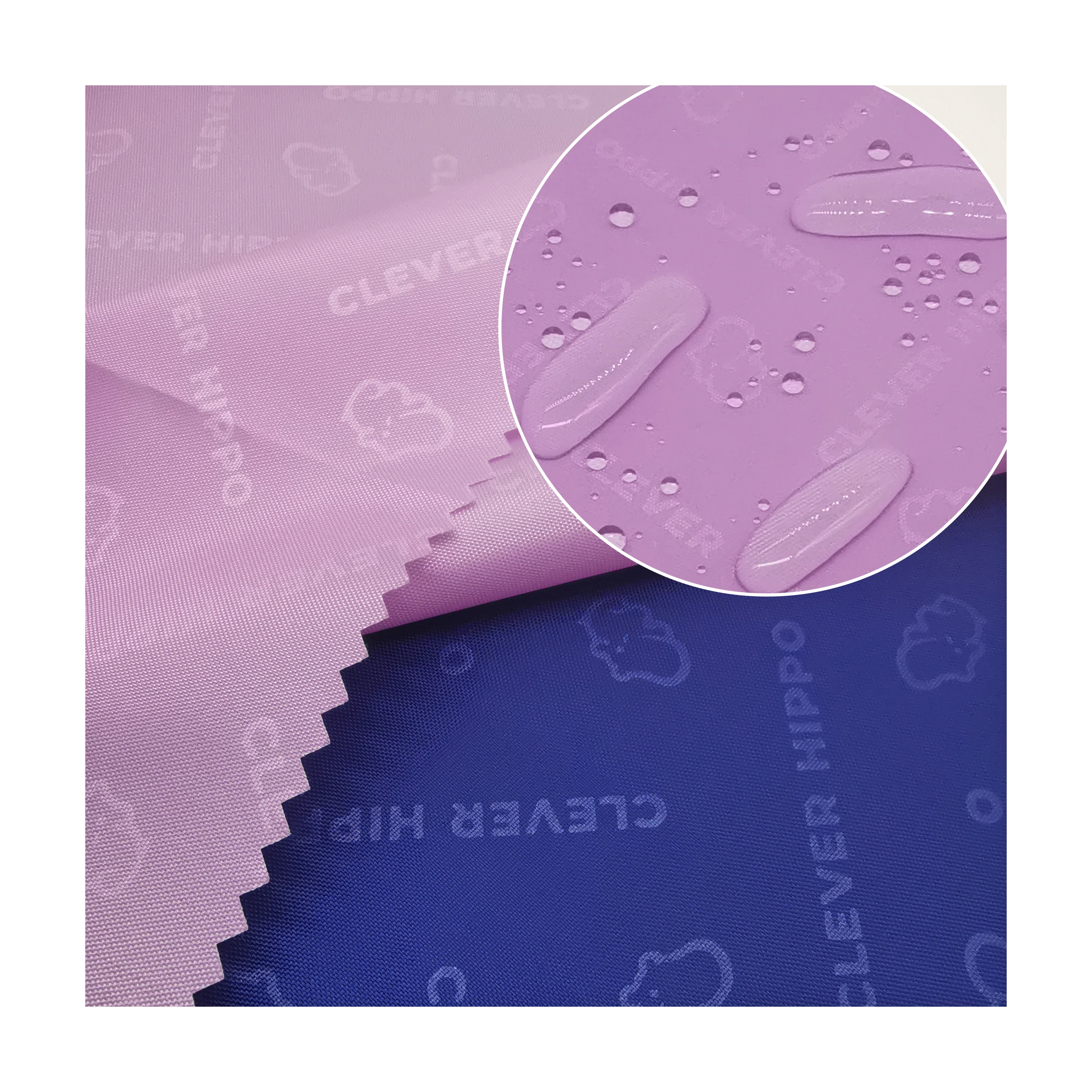 New fashion 210D embossed oxford fabric polyester lining fabric for handbag