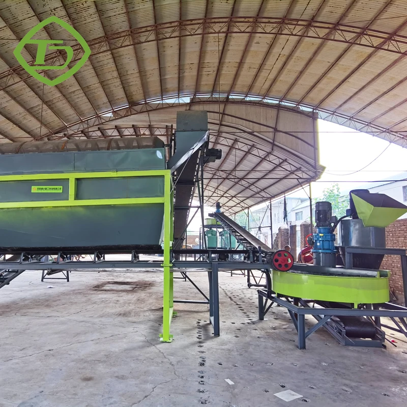 High Granulation Rate Chicken Manure Fertilizer Making Plant Manufacture Production Line Equipment