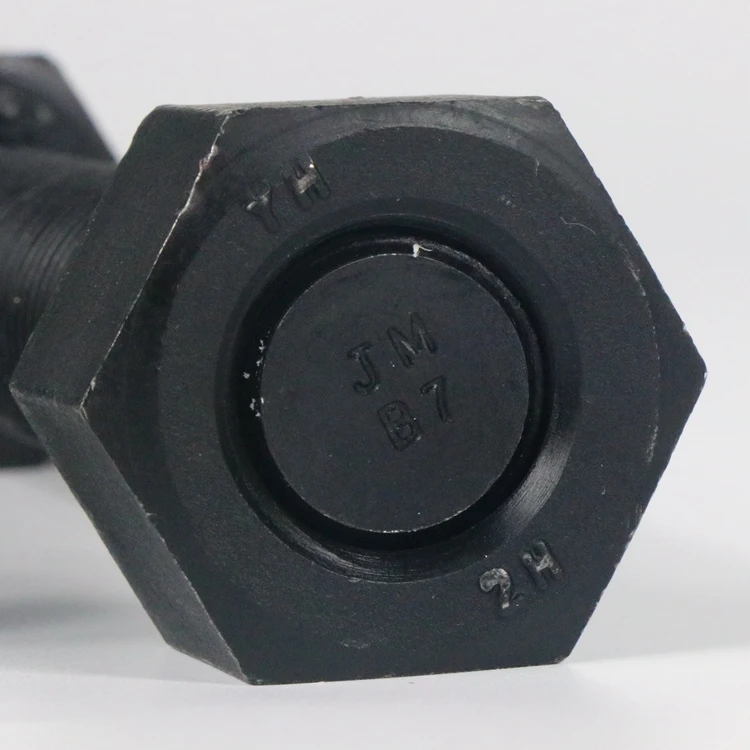 JM Brand B7 2H Unc Threaded Stud Bolt M39 and Nuts