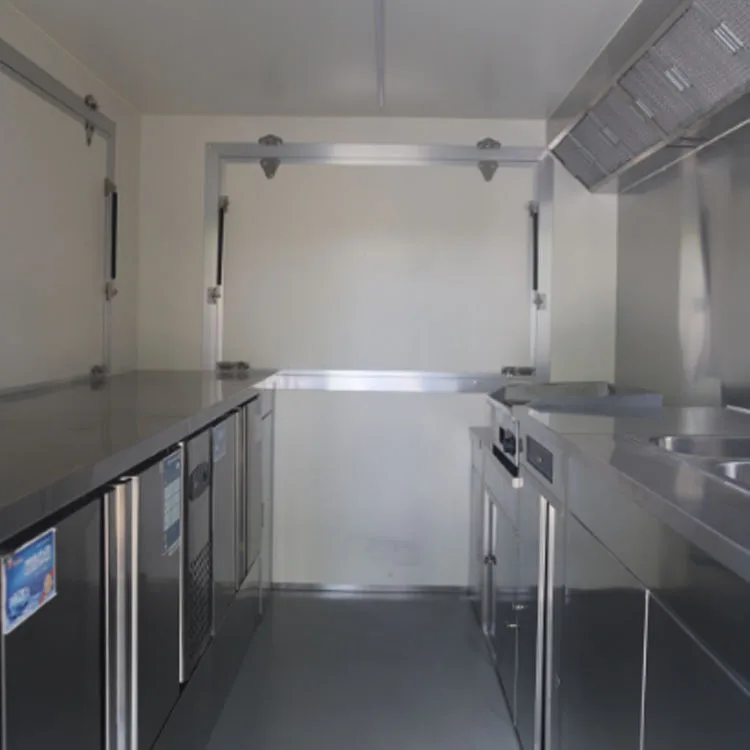 Standard Food Truck Mobile Fast Food Cart Trailer Australia Customised Kitchen Customized Steel Stainless Power Outdoor Parts
