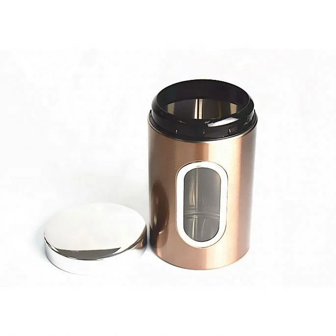 Good Selling Yellow Canister Sets Black Kitchen Canisters Wholesale