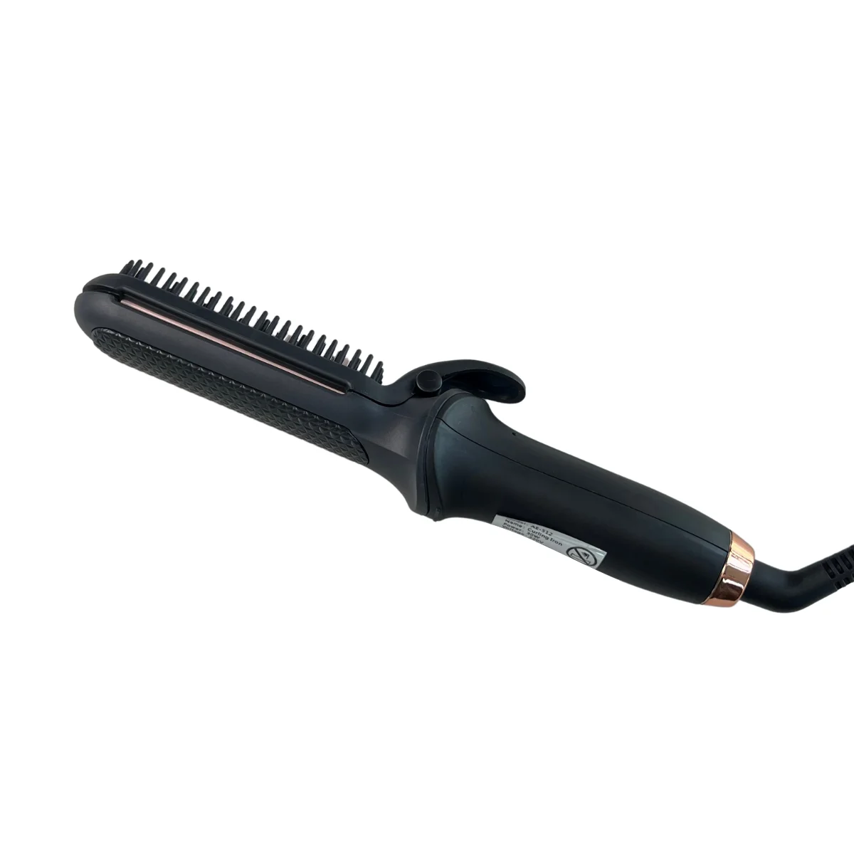 Hair Styling Tools Professional Home Hot Comb Brush Portable Ceramic Electric Hair Straightener