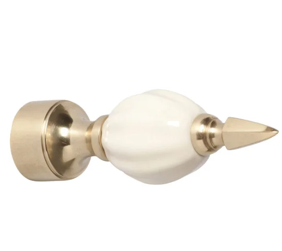 
Eurohome Factory Ceramic Porcelain Ball for Curtain Rod Finial Decorating parts 