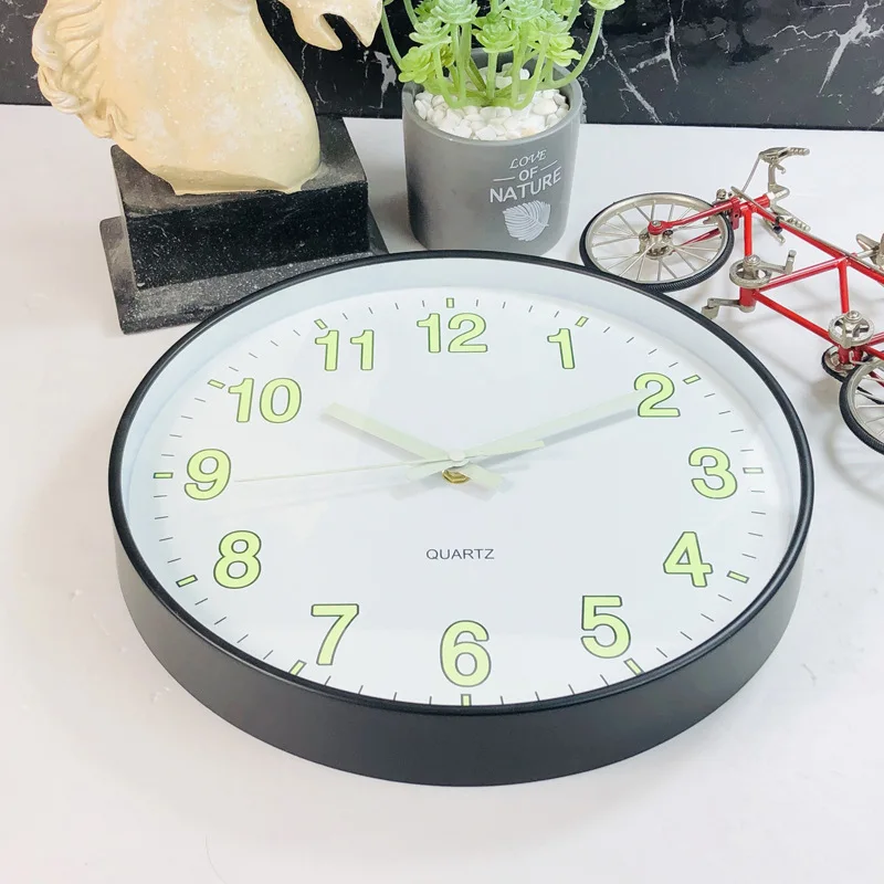 High Quality Luminous wall clock New Design For Sale Amazon Hot Selling Luminous Digital Clock