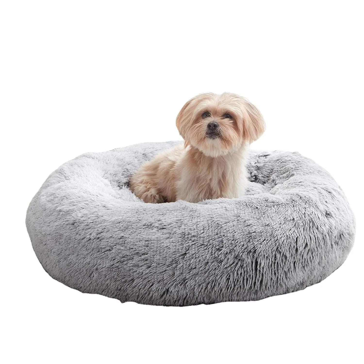 
Custom Calming Dog Kennel Cat Beds Indoor Cats Dog Stuff Puppy Bed Small Fluffy and Plush Pet Bed 