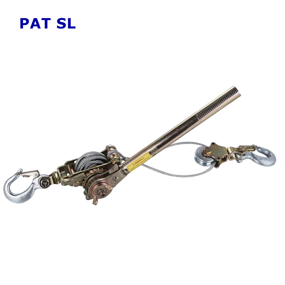 Top Quality 1 TON Hand Puller Ratchet Wire Rope Cable Puller Cable Tightener Tightening Tools