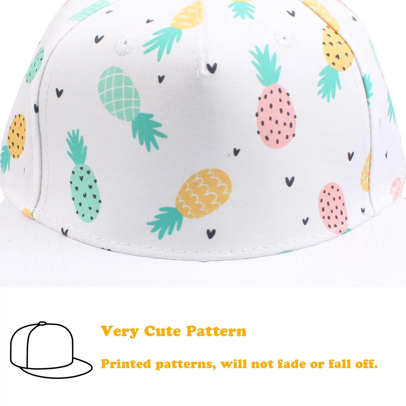 Wholesale Infant Toddler Kids Baby 5 Panel Snapback Hats Gorras 100% Nylon Cap Custom Embroidery Snapback Rope Hat